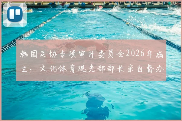 韩国足协专项审计委员会2026年成立，文化体育观光部部长亲自督办，深度解析韩国足球管理现状与未来影响